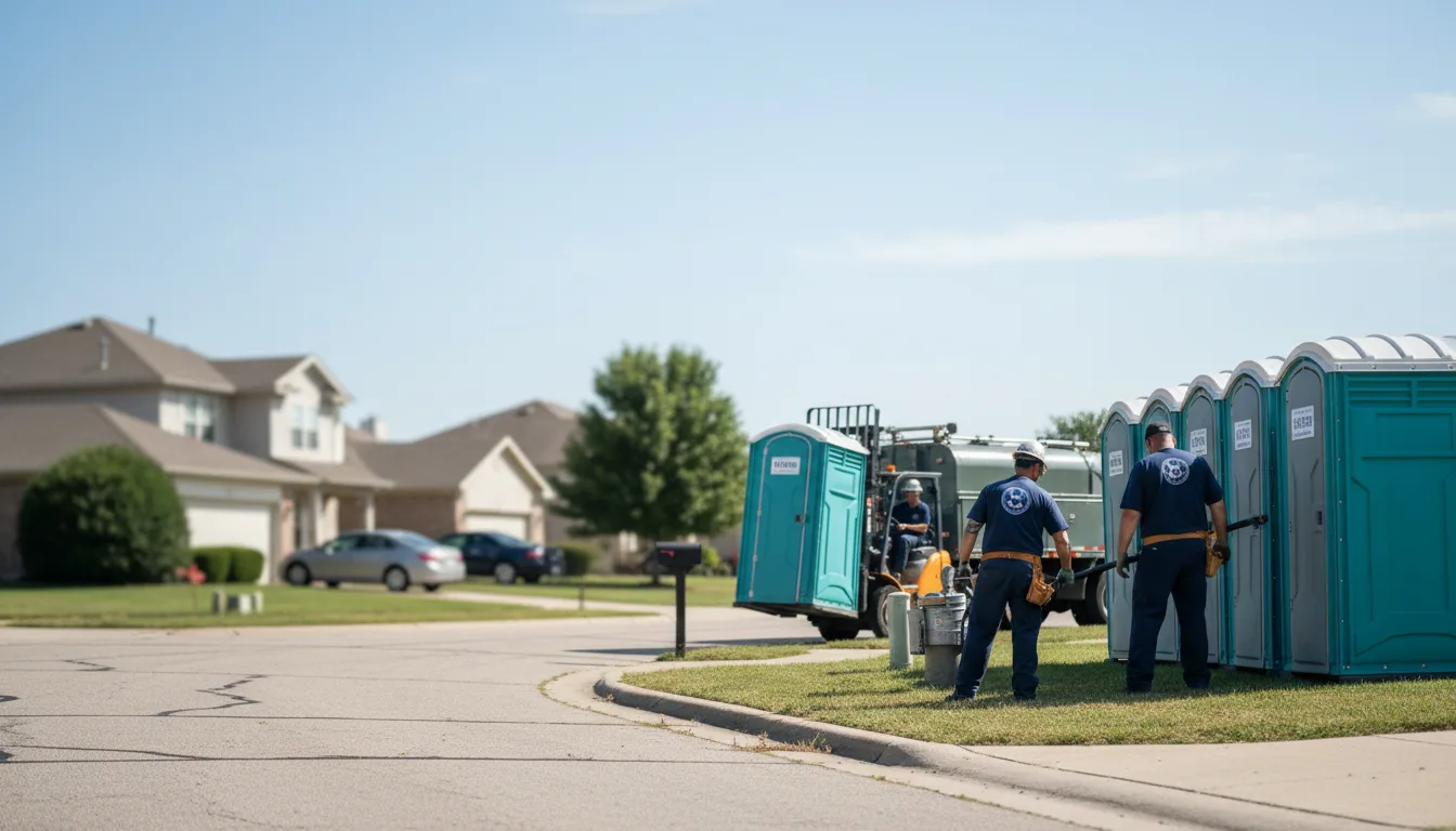 Porta Potty Rental in Enochs, TX near me